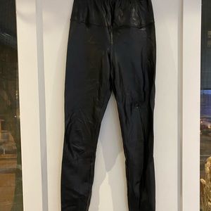 Aritzia leather leggings